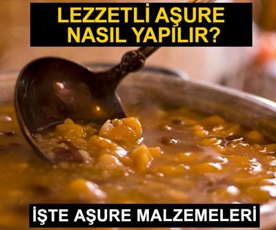41 ÇEŞİT Aşure malzemeleri nelerdir Aşure en az kaç malzemeli olmalı