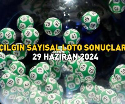 Çılgın Sayısal Loto sonuçları açıklandı Milli Piyango Online 29 Haziran 2024 Çılgın Sayısal Loto sonuçları ekranı