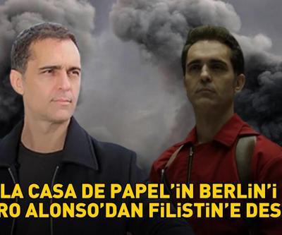 La Casa De Papelin Berlini Pedro Alonsodan İsraile Filistin tepkisi: Gazze Şeridinde hiçbir şey kalmadı