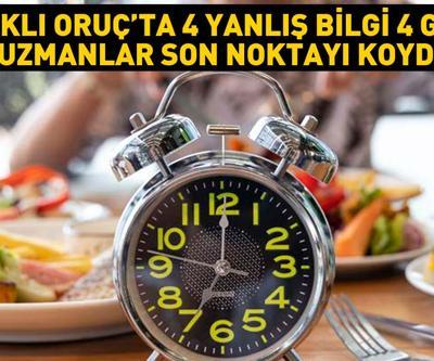 Aralıklı Oruçla ilgili tüm bildiklerinizi unutun Uzmanlar son noktayı koydu: İşte 4 yanlış bilgi ve 4 gerçek