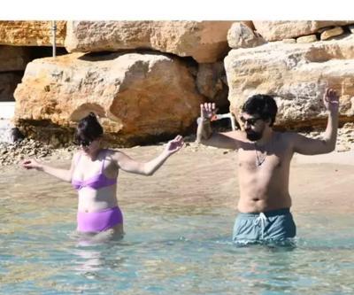 Alina Boz ve Umut Evirgen baş başa tatilde