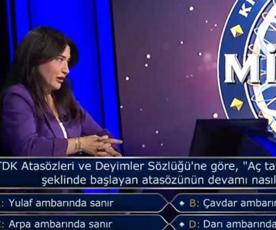 Arpa mı darı mı Aç tavuk kendini atasözü nasıl devam eder TDK Atasözleri ve Deyimler Sözlüğü