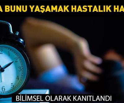Bilimsel olarak kanıtlandı Uykuda bağırmak hastalık habercisi Bakın neyin belirtisiymiş