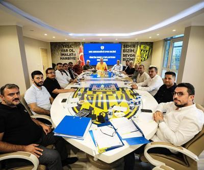 MKE Ankaragücü’nde yönetimin görev dağılımı yapıldı