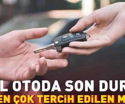 HABER... 2. el oto piyasasında dikkat çeken veri İşte en çok tercih edilen model...