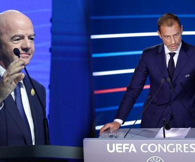 Infantino ve Ceferin,  İbrahim Hacıosmanoğlunu tebrik etti