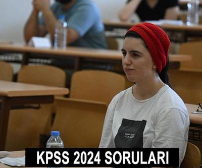 YAYINLANDI KPSS Alan Bilgisi soruları 2024 ÖSYM KPSS Alan Bilgisi soruları, cevapları