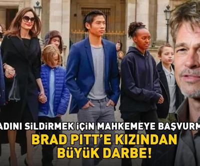 Hollywoodun ünlü yıldızı Brad Pitte kızından büyük darbe Mahkemeye başvurmuştu, gazeteye de ilan verdi