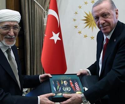 Cumhurbaşkanı Erdoğan, Faslı filozof Taha Abdurrahmanla görüştü