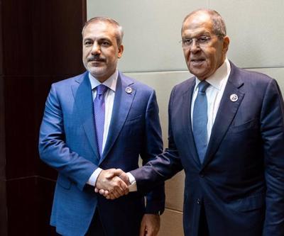 Dışişleri Bakanı Hakan Fidan, Lavrov ile görüştü