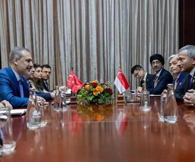 Dışişleri Bakanı Fidan, Singapurlu mevkidaşı ile görüştü