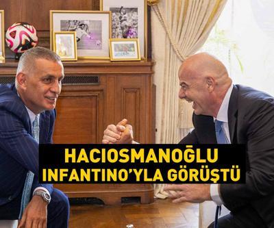 İbrahim Hacıosmanoğlu, Gianni Infantino ile görüştü