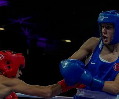 Fenerbahçeli millî boksörümüz Hatice Akbaş, çeyrek finalde