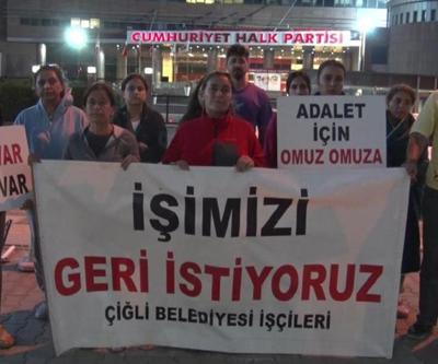 CHP Genel Merkezi önünde eylem