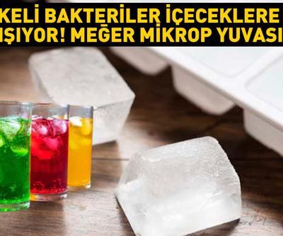 Tehlikeli bakteriler içeceklere böyle karışıyor Ferah ferah içiyorsunuz ama... Meğer mikrop yuvasıymış
