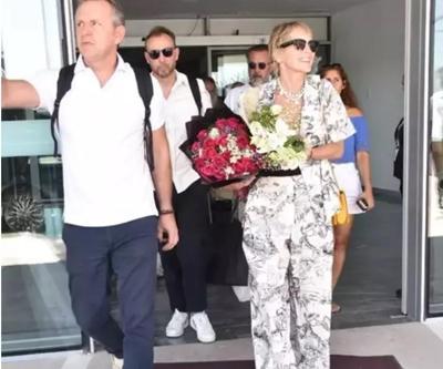 Dünya Yıldızı Sharon Stone, Bodrumda