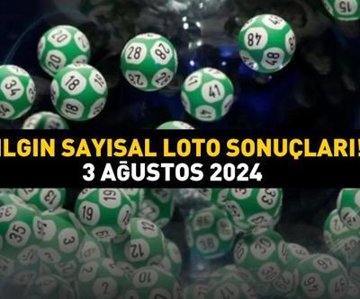 ÇILGIN SAYISAL LOTO SONUÇLARI AÇIKLANDI 3 AĞUSTOS 2024: Çılgın Sayısal Loto sonuçları nasıl öğrenilir Milli Piyango Online sonuç sorgulama