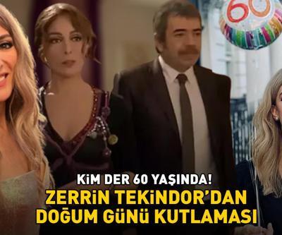 KİM DER 60 YAŞINDA Aşk-ı Memnu dizisinin Matmazeliydi Zerrin Tekindordan doğum günü kutlaması