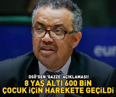 DSÖden flaş Gazze açıklaması 8 yaş altı 600.000 çocuk için harekete geçildi