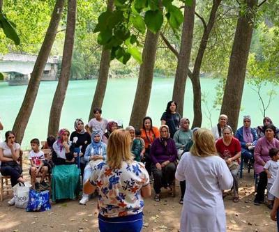 Kadınlar Tarsus’un güzelliklerinde sporun tadını çıkardı