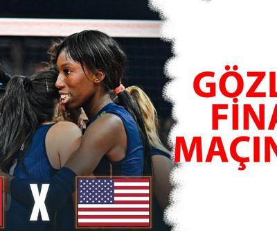 ABD - İtalya final maçı ne zaman, saat kaçta, hangi kanalda Gözler voleybol final karşılaşmasında