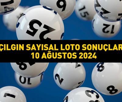 ÇILGIN SAYISAL LOTO SONUÇLARI AÇIKLANDI 10 AĞUSTOS 2024 Milli Piyango Online 162.650.706,83 TL büyük ikramiyeli Çılgın Sayısal Loto sonuçları