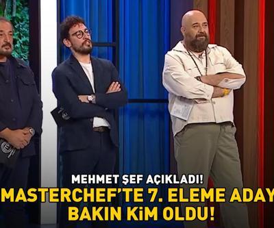 MasterChefte 7. eleme adayı bakın kim oldu  Mehmet Şef açıkladı Gerçekten toparlayamadım kendimi