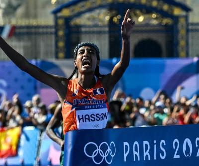 Kadınlar maratonda olimpiyat rekoru Hollandalı Sifan Hassandan altın madalya...