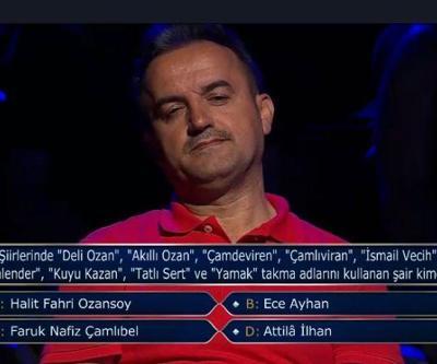 Takma adı kullanan şair: Deli Ozan, Akıllı Ozan, Çamdeviren takma adlı şair Ahmet Faruk Çamlıbel, Atilla İlhan
