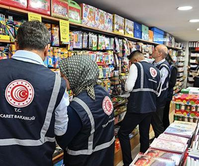Ticaret Bakanlığı Ankarada kırtasiye ve okul ürünlerini denetledi