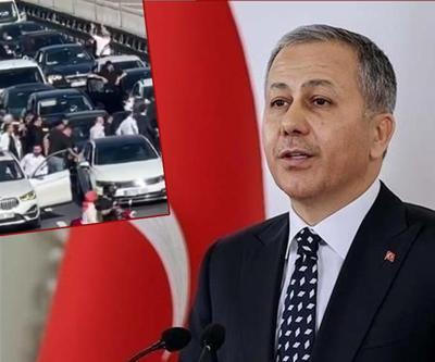 Bakan Yerlikaya, Gereği yapıldı diyerek duyurdu Trafik magandalarına gözaltı