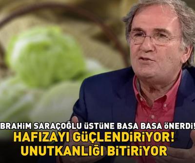 Prof. Dr. İbrahim Saraçoğlu üstüne basa basa önerdi Hafızayı güçlendirip unutkanlığı bitiriyor