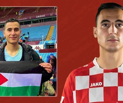 Filistine destek verdiği için sözleşmesi feshedilmişti Tazminat davasından kazandığı parayı Gazzeli çocuklara bağışlıyor...