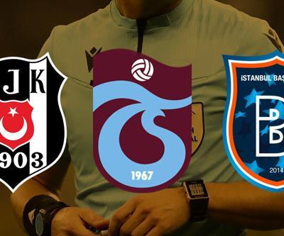 O maçlarda düdük çalacak hakemler belli oldu Beşiktaş, Trabzonspor ve Başakşehir...