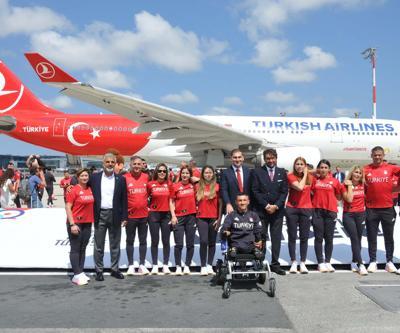 Paralimpik Oyunlarında yarışacak 94 sporcumuz törenle Fransa’ya gitti
