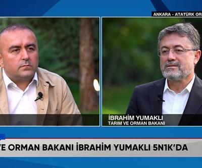 Tarım ve Orman Bakanı İbrahim Yumaklı, çok tartışılan iddialara 5N1Kda yanıt verdi