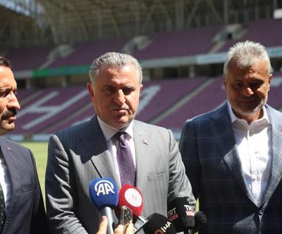 Osman Aşkın Bak: Hataysporun yeni sezonda maçlarını Hatayda oynaması için gayret ediyoruz