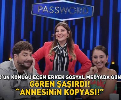 Passwordün konuğu Ecem Erkek’in annesi görenleri şaşırttı İkizi gibi