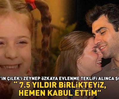 Sihirli Annemin Çileki Zeynep Özkaya evlenme teklifi alınca şoke olmuştu 7.5 yıldır birlikteyiz, hemen kabul ettim