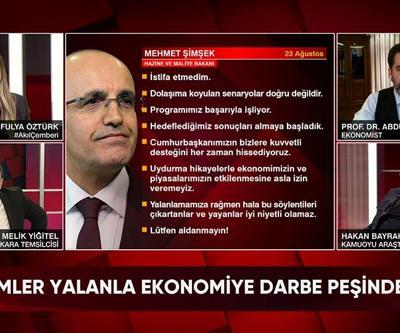 Şimşek istifa etti yalanı, Kılıçdaroğluna siyasi yasak istemi, vergi rekortmenleri, ABDnin İran mesajı ve Hizbullahın 2. aşama planı Akıl Çemberinde konuşuldu