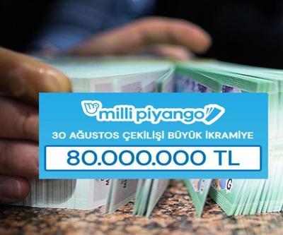 30 AĞUSTOS Milli Piyango sonuçları... Milli Piyango 30 Ağustos bilet sorgulama millipiyangoonline.comda