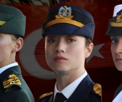 GÖĞSÜMÜZÜ KABARTTILAR Harp okulları birincileri: KADIN TEĞMENLER