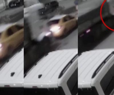 Video Haber | Freni boşalan tır taksiyi biçip geçti İşte o anlar...