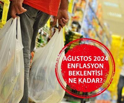 AĞUSTOS 2024 ENFLASYON BEKLENTİSİ… Bu ay enflasyon beklentisi ne kadar, yüzde kaç