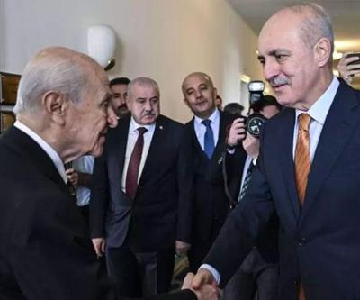 TBMM Başkanı Kurtulmuştan Bahçeliye ziyaret
