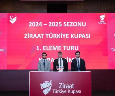 Ziraat Türkiye Kupası’nda ilk tur eşleşmeleri belli oldu