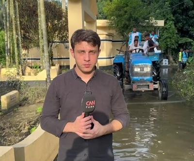 VİDEO | CNN TÜRK Bangladeşte Önce darbe sonra sel...