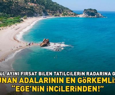 YUNAN ADALARININ EN GÖRKEMLİSİ Eylül ayını fırsat bilen tatilcilerin radarına girdi: Ege’nin incilerinden