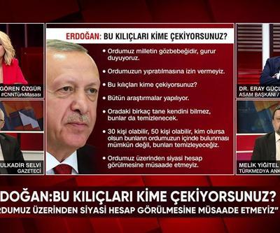 Erdoğanın kılıçlı yemin tepkisi, İsrailde cumartesi ayaklanması, Dilan Polatın paylaşımlarındaki mesaj ve Cübbeli Ahmet Hocaya saldırı CNN TÜRK Masasında konuşuldu