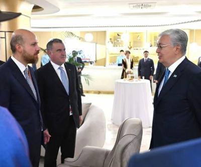 Bakan Osman Aşkın Bak, Kazakistanda Cumhurbaşkanı Tokayev ile görüştü
